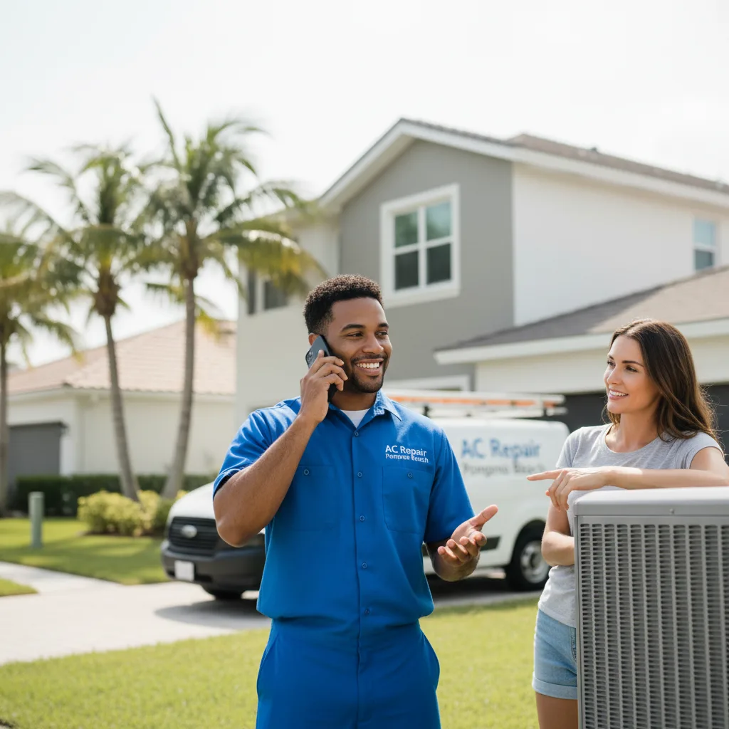 AC Repair Pompano Beach customer support in Russellville